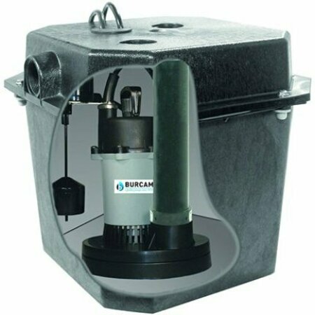 BURCAM UNDERSINK PUMP SYSTEM 1/4 HP 115 V 300319B